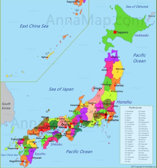 Detail Menggambar Peta Jepang Nomer 18