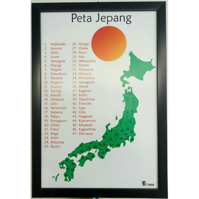 Detail Menggambar Peta Jepang Nomer 20