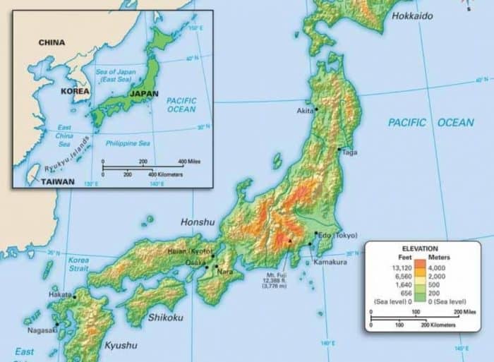 Detail Menggambar Peta Jepang Nomer 4