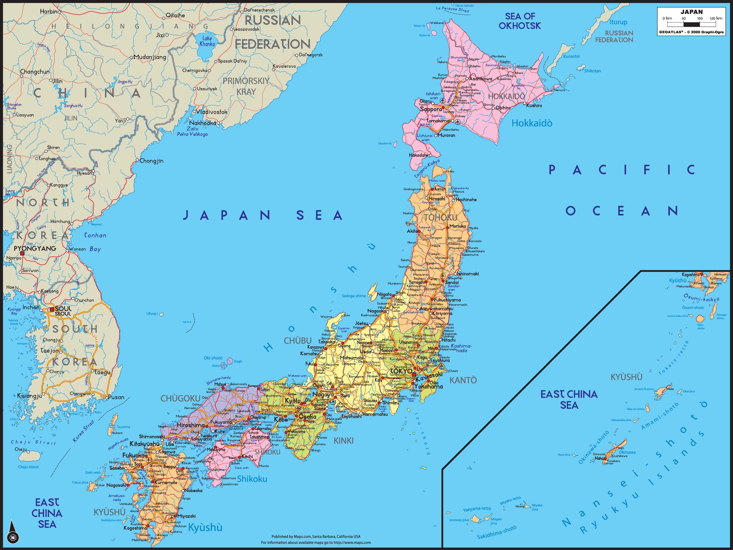 Detail Menggambar Peta Jepang Nomer 5