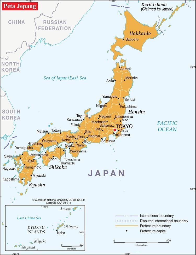 Detail Menggambar Peta Jepang Nomer 6