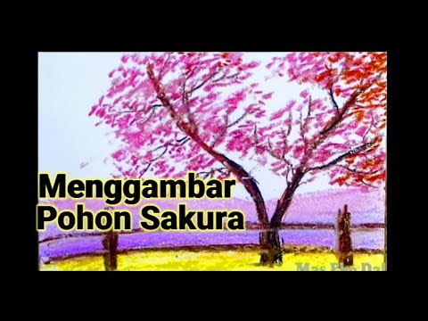 Detail Menggambar Pohon Sakura Nomer 48