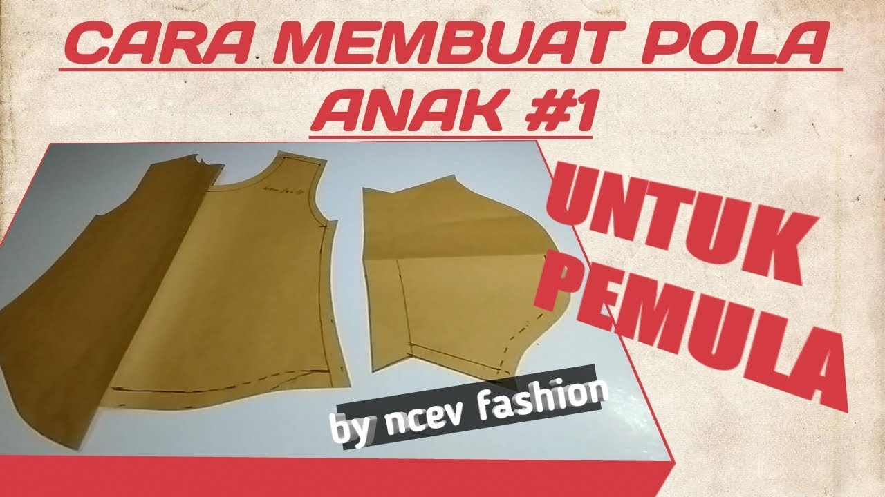 Detail Menggambar Pola Baju Nomer 51