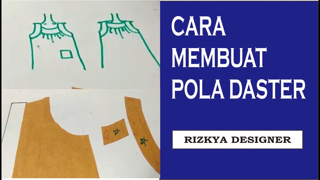 Detail Menggambar Pola Baju Nomer 53