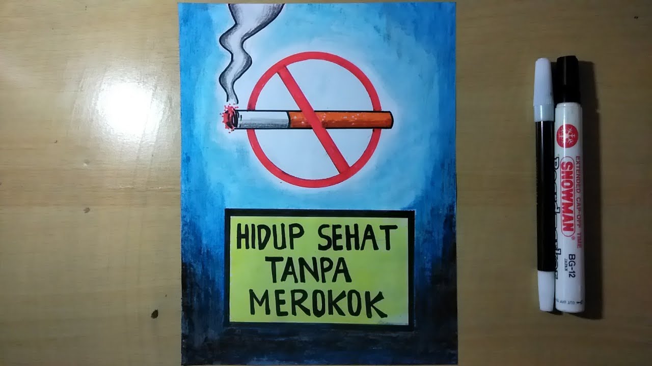 Menggambar Poster Kesehatan - KibrisPDR