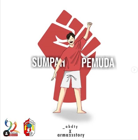 Detail Menggambar Poster Sumpah Pemuda Nomer 43