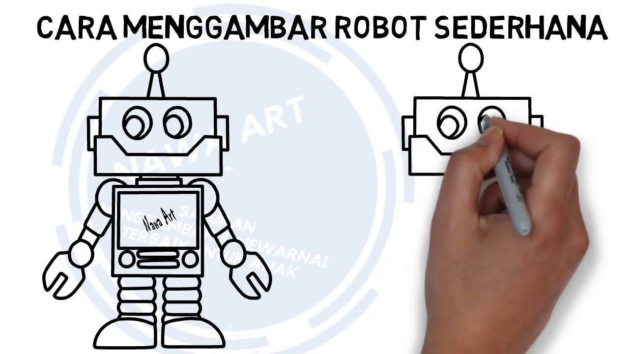 Menggambar Robot Sederhana - KibrisPDR