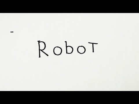 Detail Menggambar Robot Sederhana Nomer 16