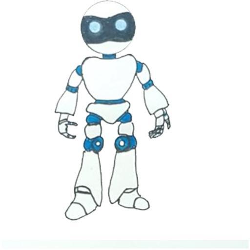 Detail Menggambar Robot Sederhana Nomer 23