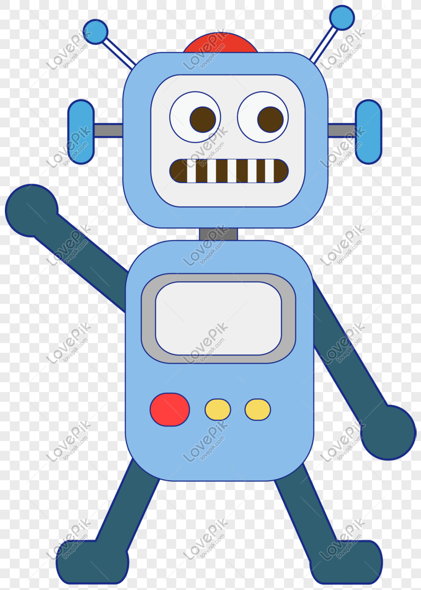 Detail Menggambar Robot Sederhana Nomer 24
