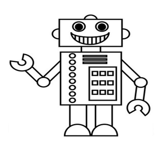 Detail Menggambar Robot Sederhana Nomer 35