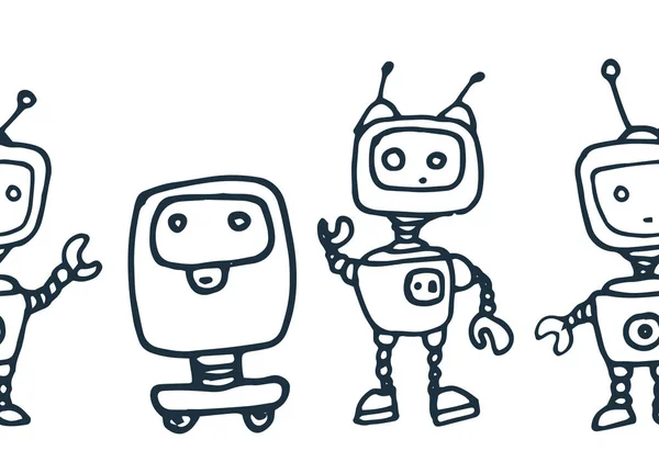 Detail Menggambar Robot Sederhana Nomer 37