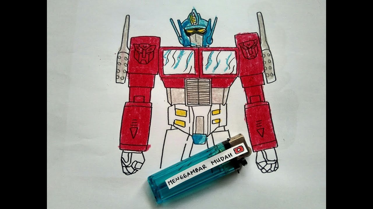 Detail Menggambar Robot Sederhana Nomer 39