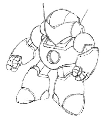 Detail Menggambar Robot Sederhana Nomer 51