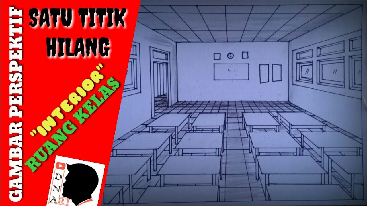 Detail Menggambar Ruang Kelas Nomer 5