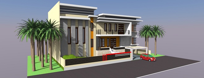 Detail Menggambar Rumah 3d Dengan Autocad Nomer 29