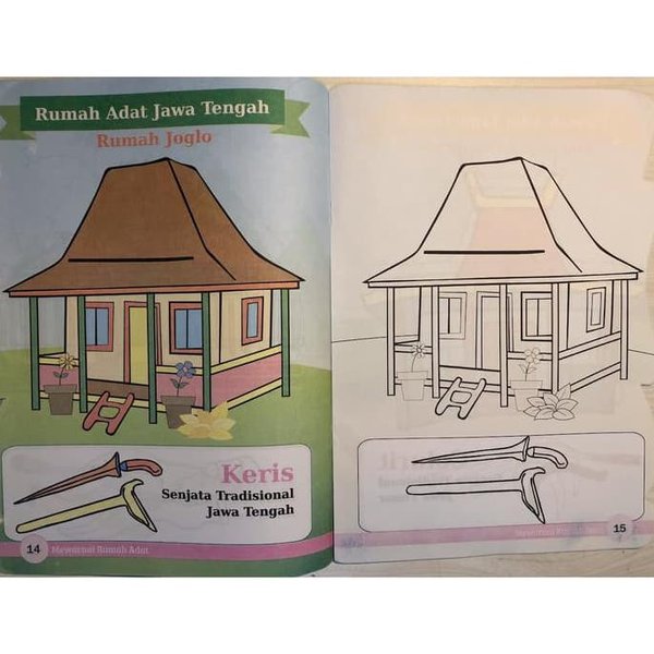 Detail Menggambar Rumah Adat Joglo Nomer 51