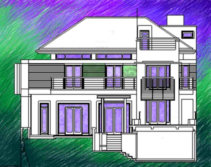 Detail Menggambar Rumah Besar Nomer 21