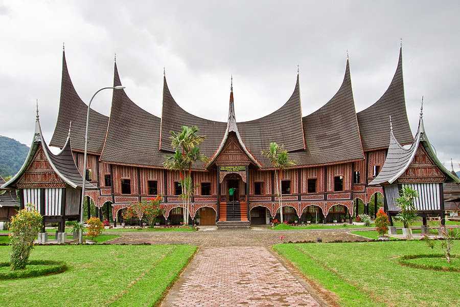 Detail Menggambar Rumah Gadang Nomer 25