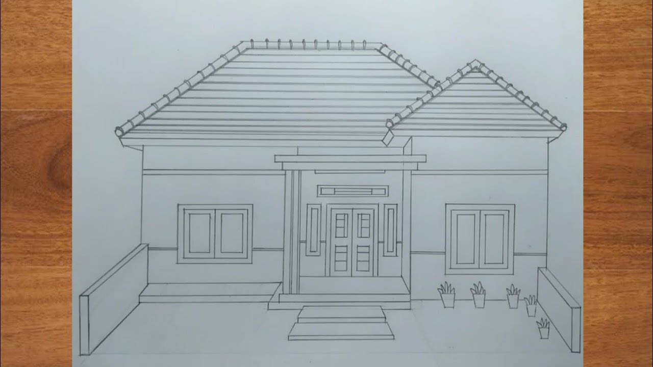 Detail Menggambar Rumah Mewah Nomer 10