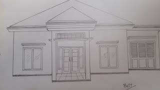 Detail Menggambar Rumah Minimalis Nomer 15