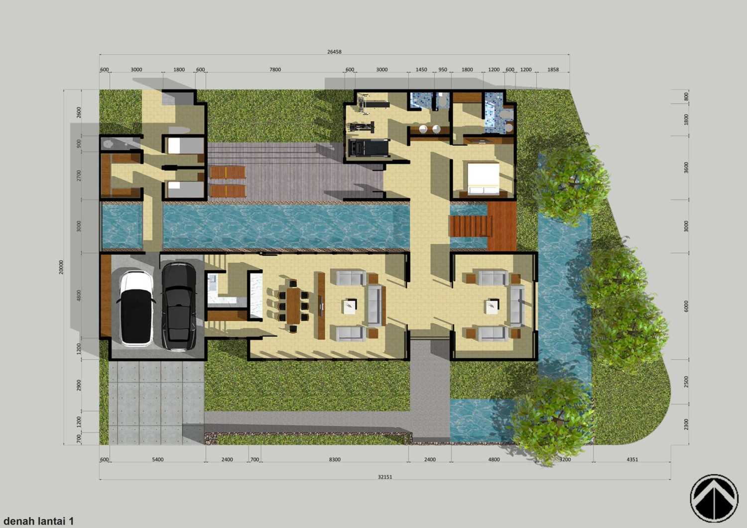 Detail Menggambar Rumah Minimalis Nomer 30