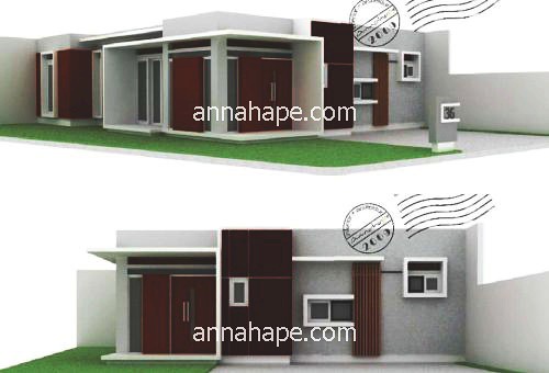 Detail Menggambar Rumah Minimalis Nomer 33