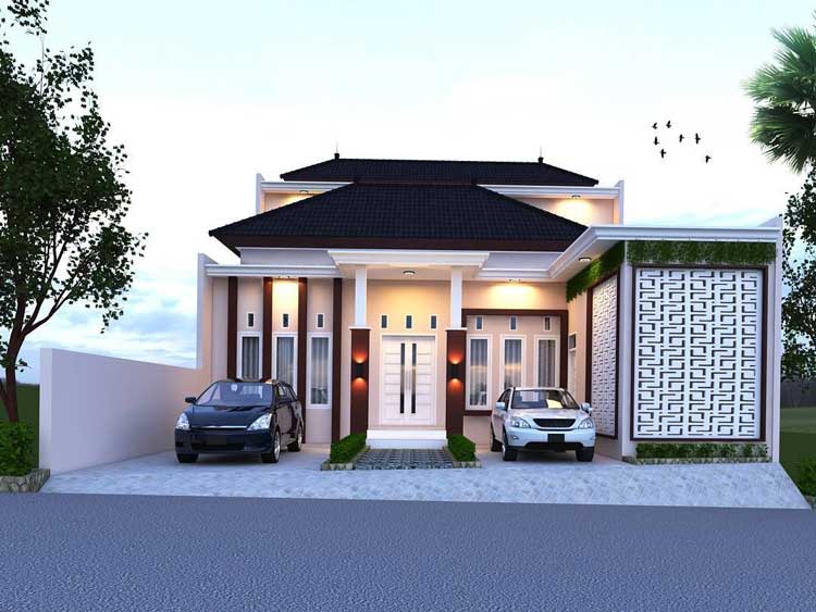 Detail Menggambar Rumah Minimalis Nomer 49