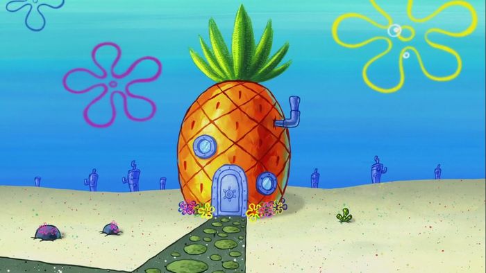 Detail Menggambar Rumah Spongebob Nomer 24