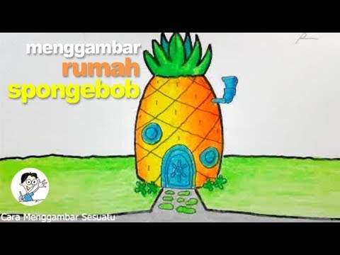 Detail Menggambar Rumah Spongebob Nomer 8