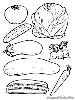 Detail Menggambar Sayur Sayuran Nomer 31