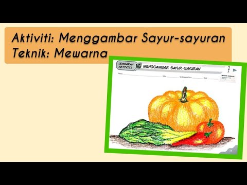 Detail Menggambar Sayur Sayuran Nomer 47