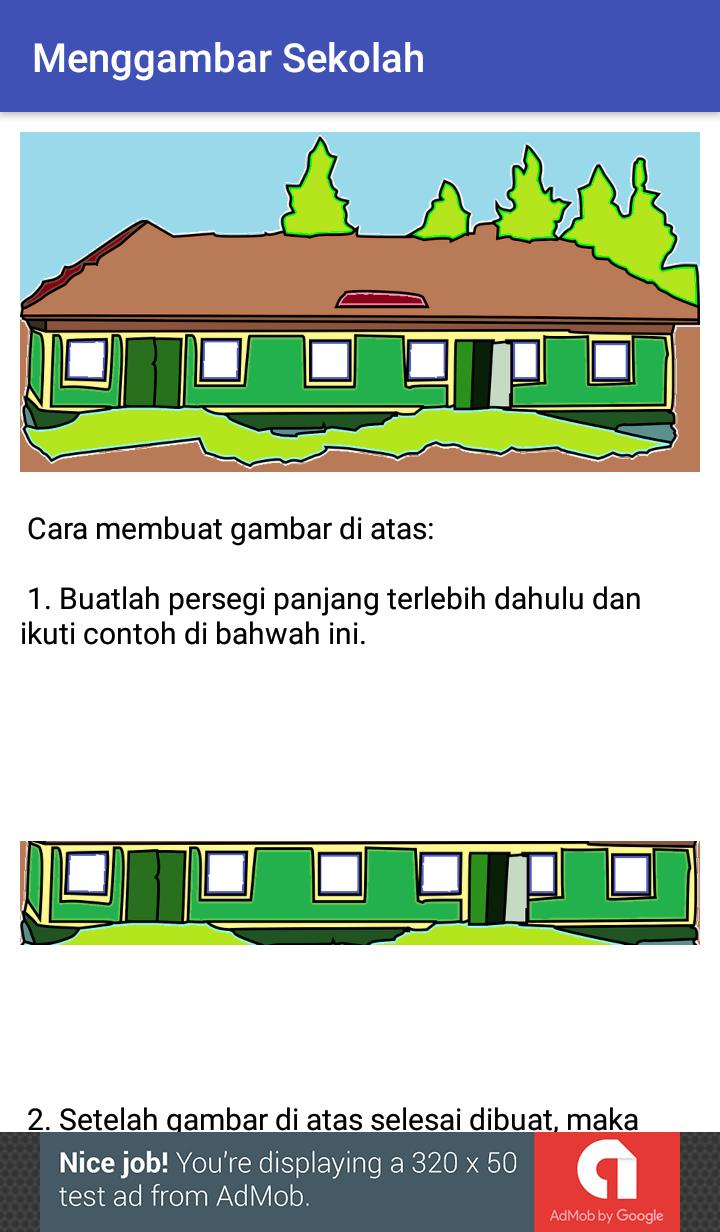 Detail Menggambar Sekolah Sd Nomer 18