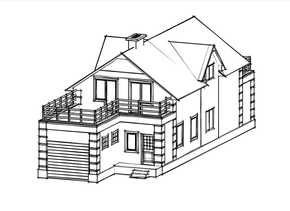 Detail Menggambar Sketsa Rumah Nomer 41