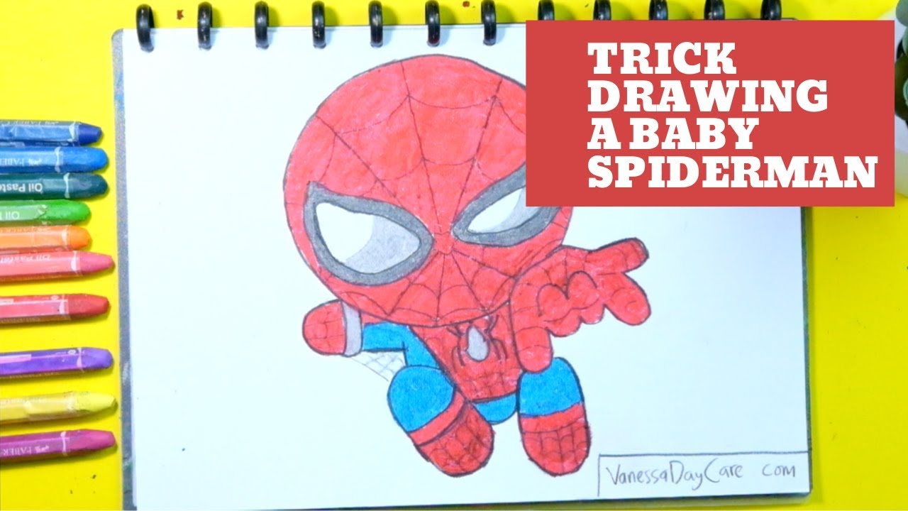 Detail Menggambar Spiderman Nomer 41