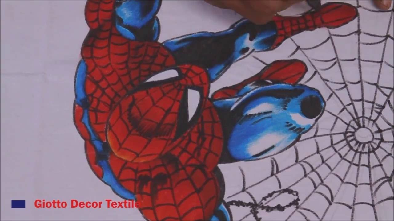 Detail Menggambar Spiderman Nomer 43