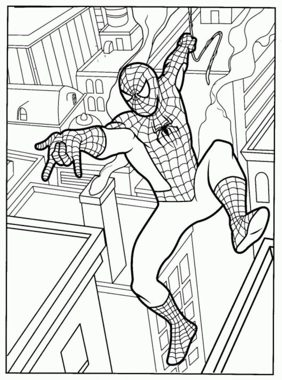 Detail Menggambar Spiderman Nomer 51