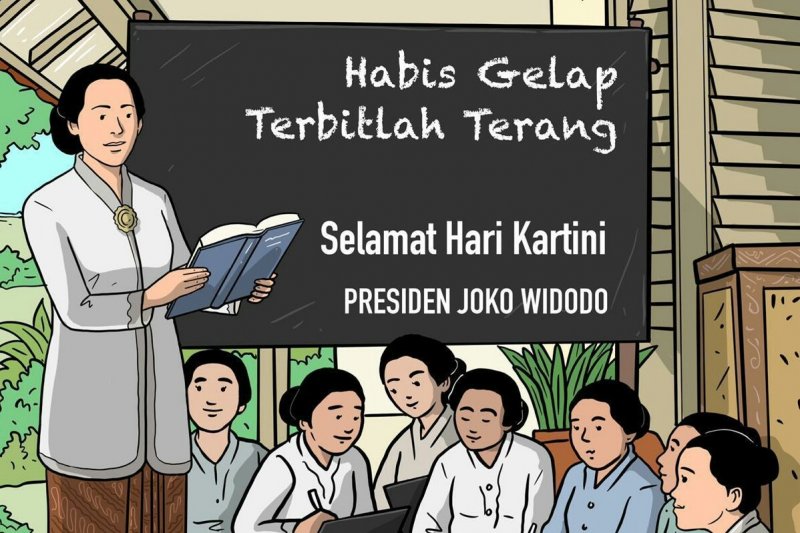 Detail Menggambar Tema Kartini Nomer 14