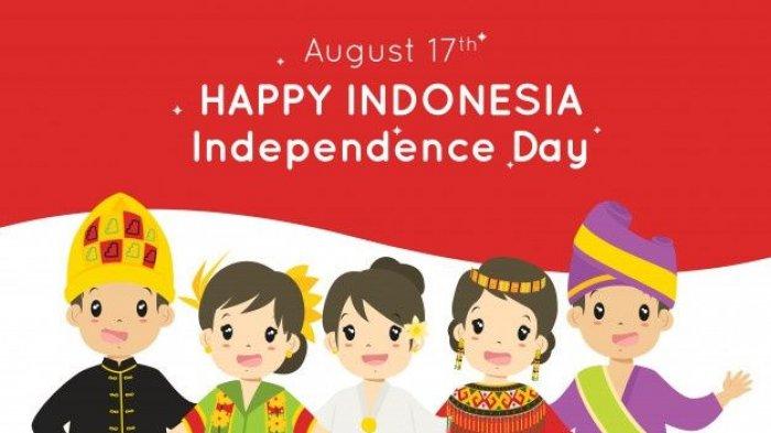 Detail Menggambar Tema Kemerdekaan Indonesia Nomer 45