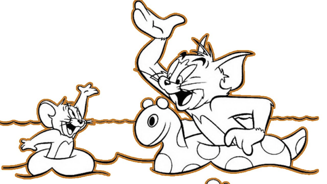 Detail Menggambar Tom And Jerry Nomer 28