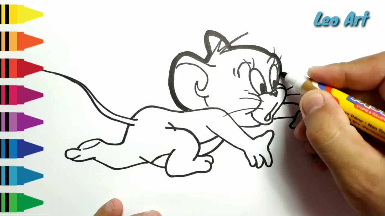 Detail Menggambar Tom And Jerry Nomer 9