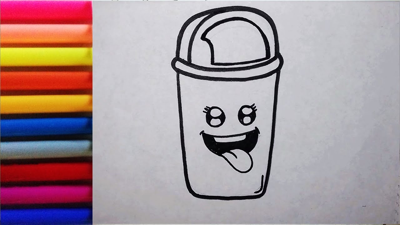 Detail Menggambar Tong Sampah Nomer 39