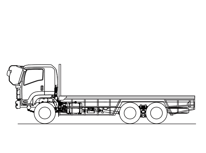 Detail Menggambar Truk Fuso Nomer 53