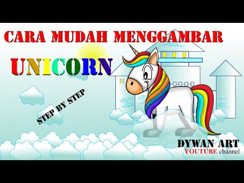 Detail Menggambar Unicorn Nomer 43