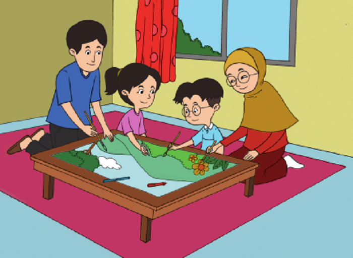 Detail Menggambar Untuk Anak Sd Kelas 1 Nomer 22