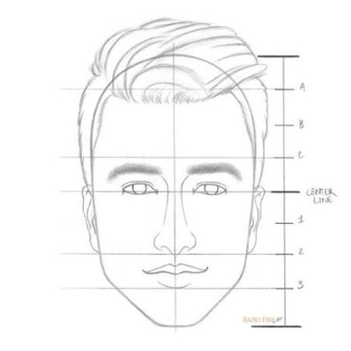 Detail Menggambar Wajah Dengan Pensil Nomer 29