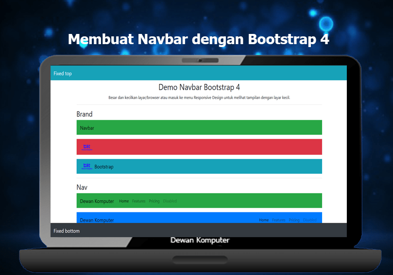 Detail Mengganti Warna Navbar Bootstrap Nomer 27