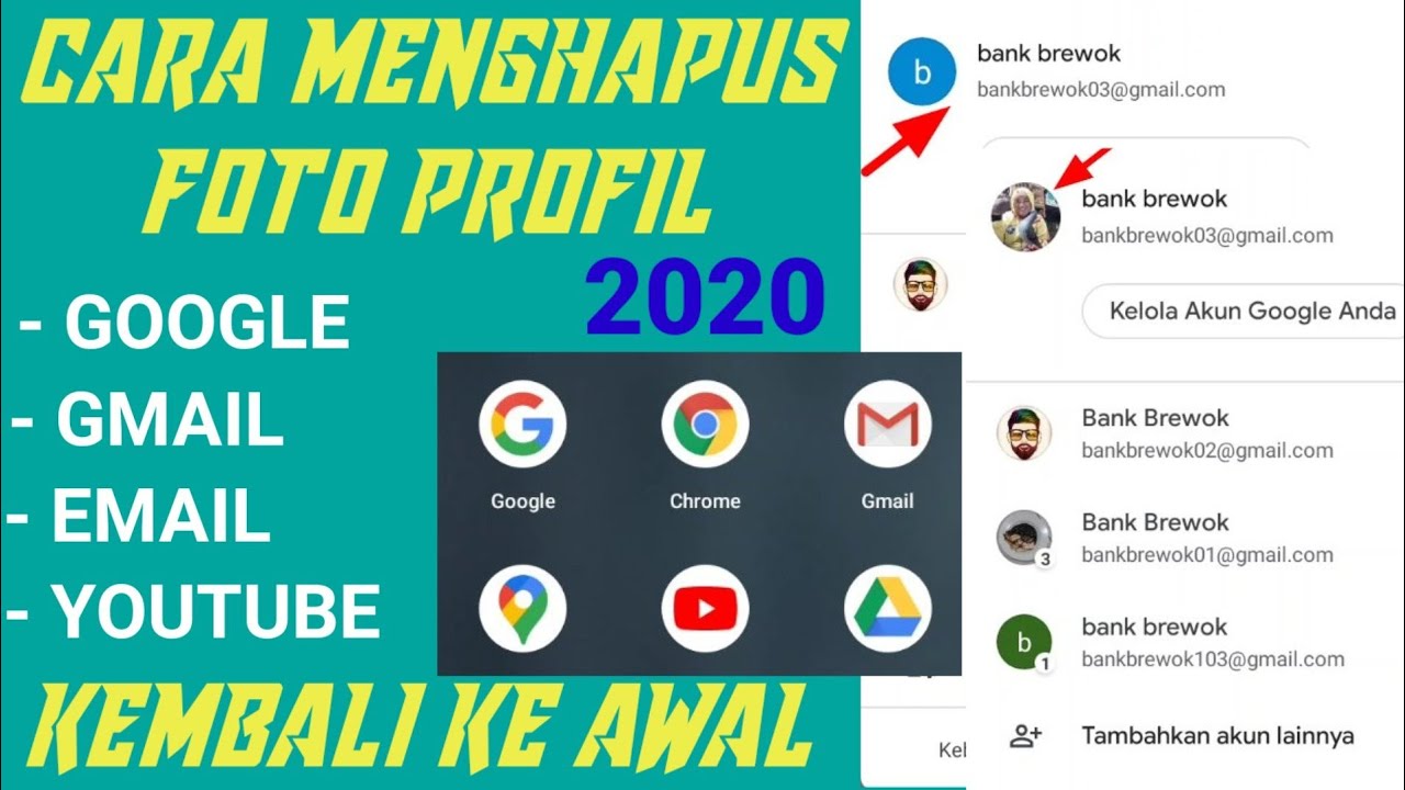 Detail Menghapus Foto Profil Google Nomer 31