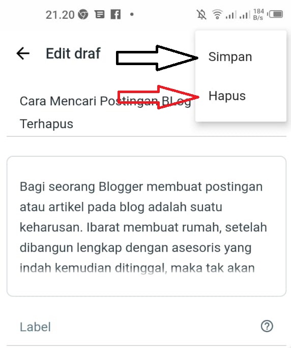 Detail Menghapus Gambar Yang Tersimpan Di Blog Nomer 41