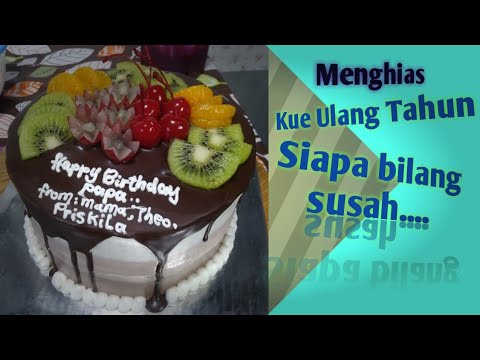 Detail Menghias Kue Tart Dengan Buah Nomer 18